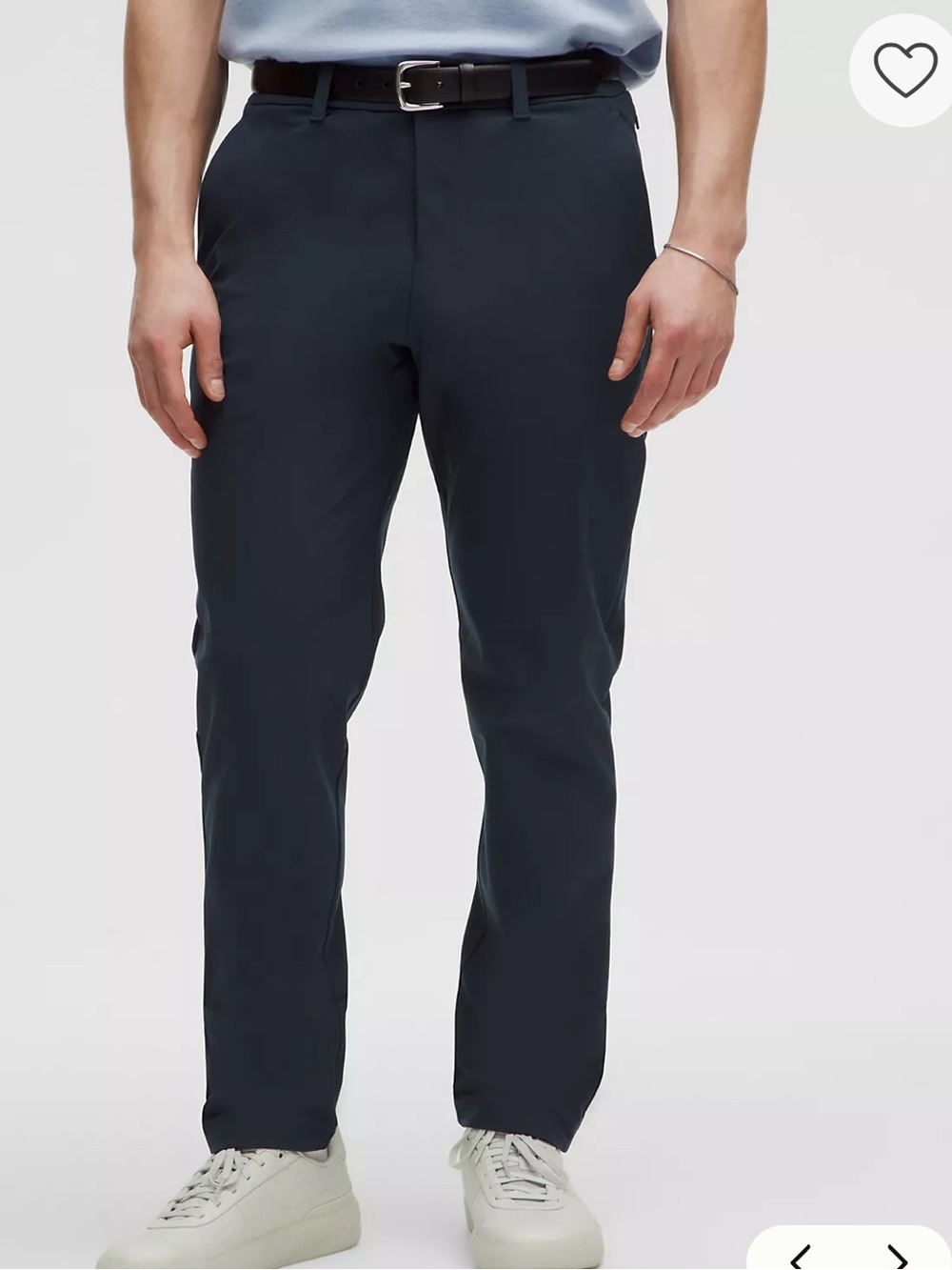 lululemon athletica Men's Black Dress Pants